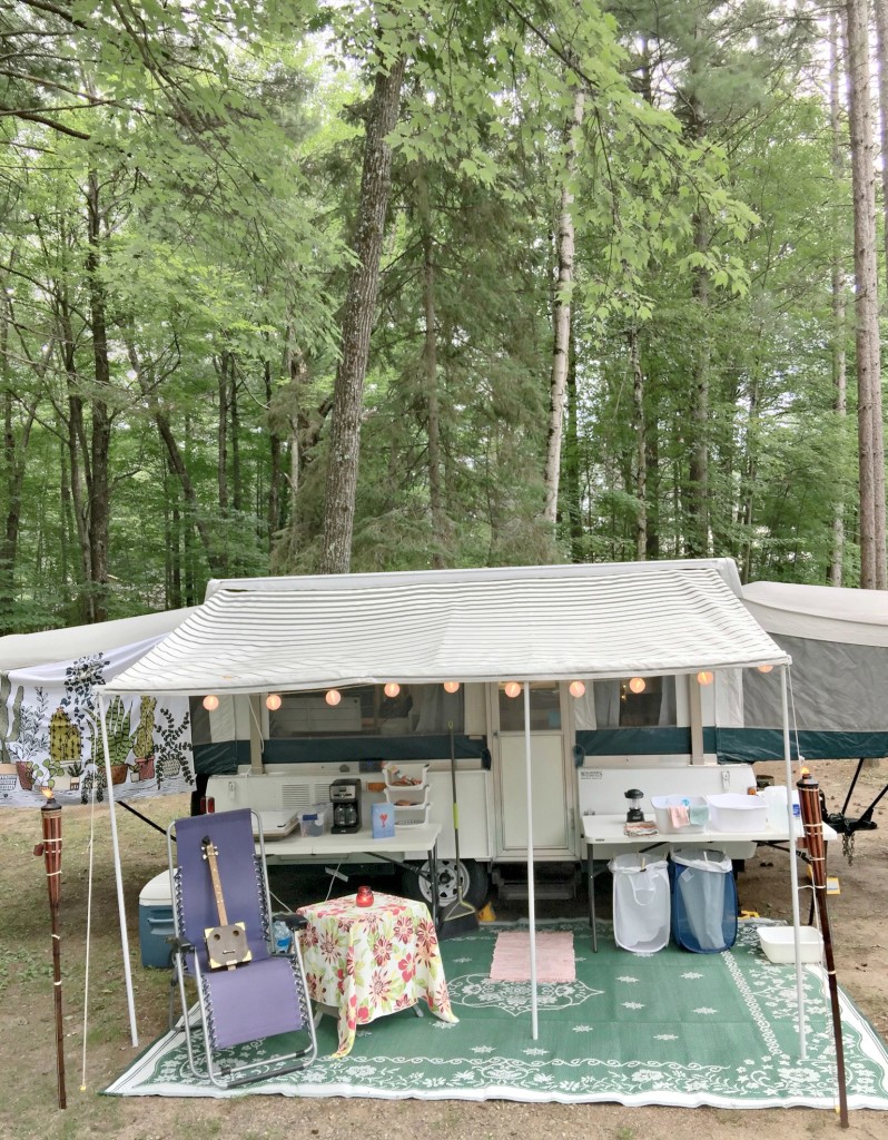 outdoor setup